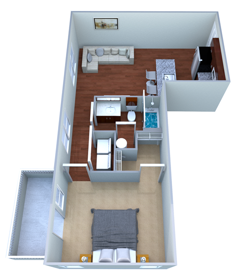 4097-1 Cadillac Drive 1-3 Beds Apartment for Rent - Photo Gallery 22